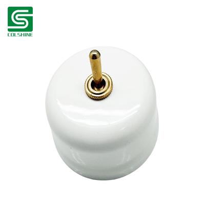  Retro porcelain light switch