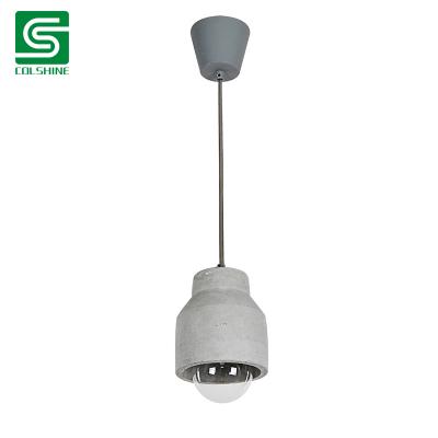 cement light fixture