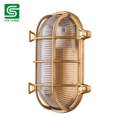 Outdoor brass lighting