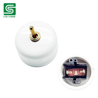  Retro porcelain light switch