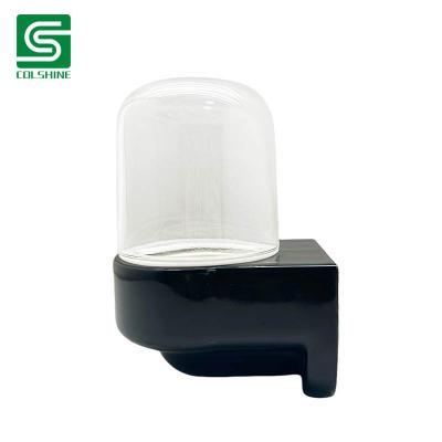 Chine OEM Sauna Room E27 Heatproof Ceramic Lamp Fixture with Wall Mount for Steam Environments Fabricant