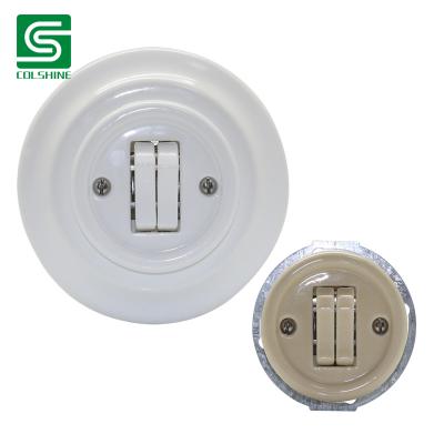 Retro porcelain toggle switch
