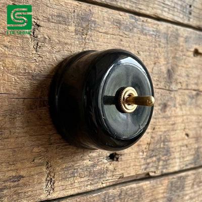  Retro porcelain light switch